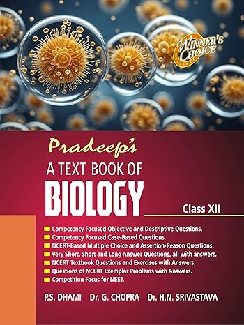 Pradeep's A Text Book of Biology for Class 12 (2025-26)