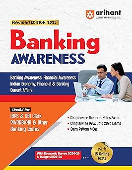 Arihant Revised Edition 2025 Banking Awareness