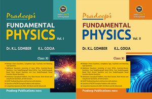 Pradeep's Fundamental Physics for Class 11 (Set of 2 Vol.) For exam 2023-24