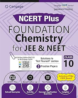 Cengage NCERT Plus Foundation Chemistry for JEE & NEET: Class 10