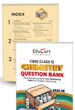 Load image into Gallery viewer, Educart CBSE Question Bank Class 12 2025-26 Physics, Chemistry, Mathematics and English (Includes Past Years Solved Questions) Set of 4 Books
