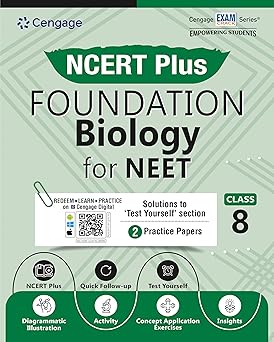 NCERT Plus Foundation Biology for NEET: Class 8
