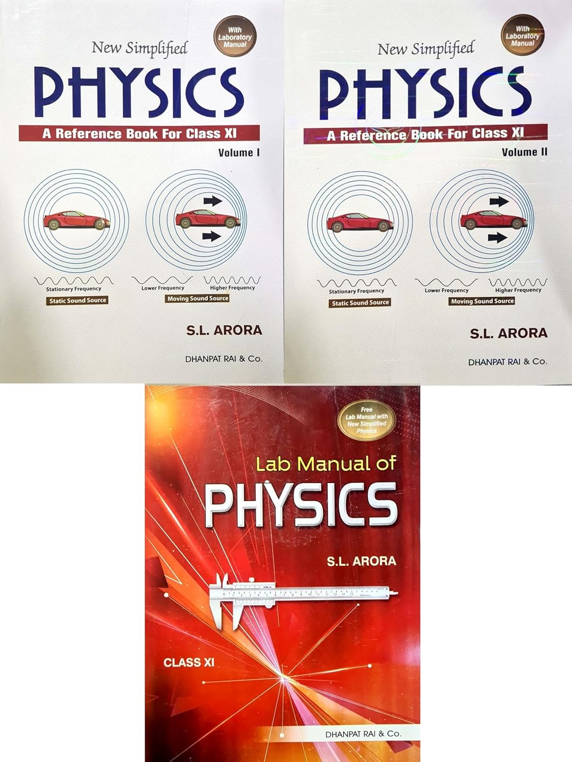 New Simplified Physics Class 11 (Vol. 1 & 2) 2026-27 - Image 1