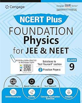 Cengage NCERT Plus Foundation Physics for JEE & NEET: Class 9