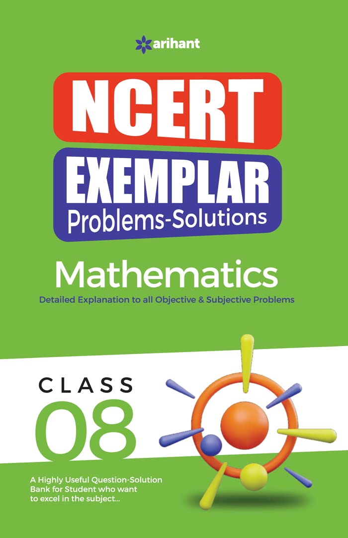 Arihant NCERT Exemplar Problems Solutions Mathematics class 8th