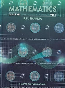 R D Sharma Class 8 Mathematics 2026 Edition | R D Sharma Class 8 Maths 2026-27 CBSE Examinations