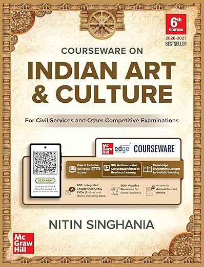 Indian Art and Culture for Civil Services and other Exams by Nitin Singhania