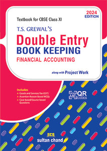 T.S. Grewal’s Financial Accounting Textbook for CBSE Class 11 - Double Entry Book Keeping, (Examination 2024-25) Paperback