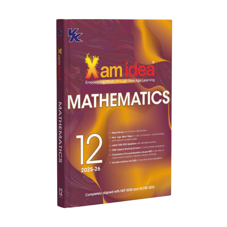 Xamidea Mathematics CBSE Class 12 - by XAM IDEA EDITORIAL BOARD (2025-26 Examination)
