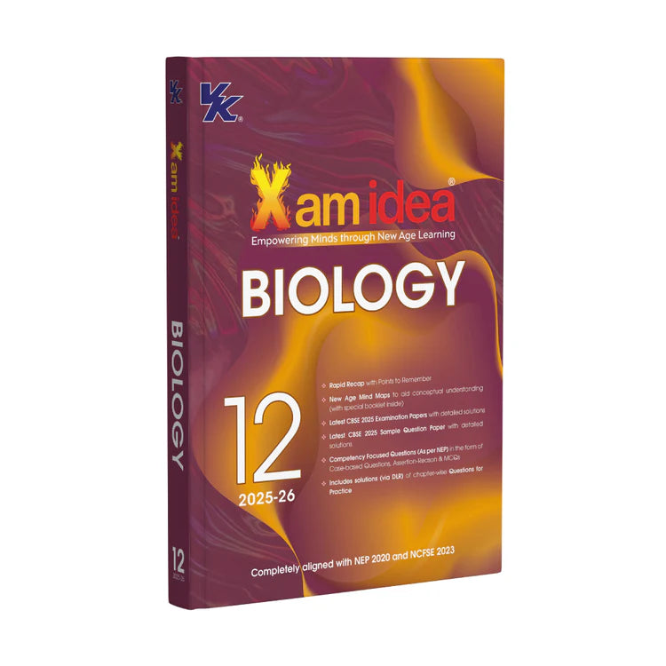 Xamidea Biology CBSE Class 12 - by Editorial Board (2025-26 Examination)