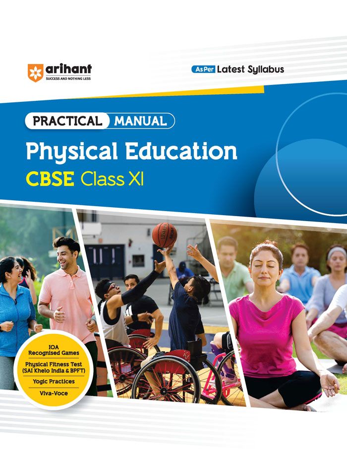 Arihant CBSE Practical Manual Physical Education Class 11 (2024)