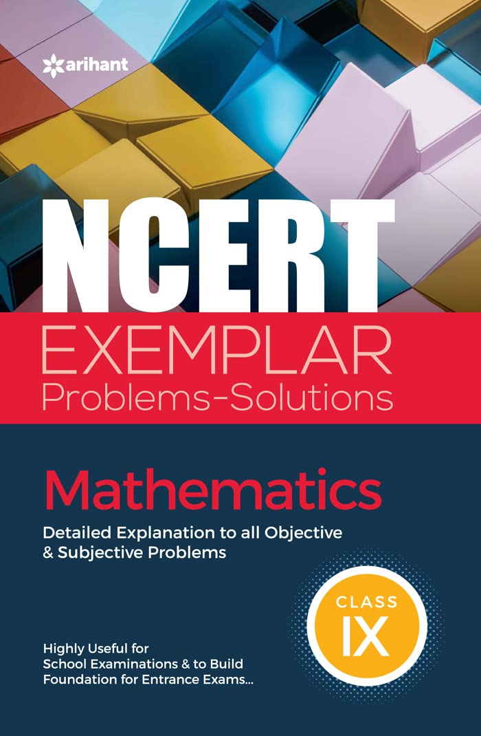 Arihant NCERT Exemplar Problems Solutions Mathematics class 9th