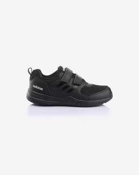 Adidas Black Velcro School Shoes