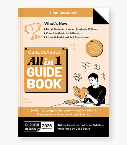 Gurukul by Oswal All in 1 Guide Book: CBSE Class 9 for Exam 2026