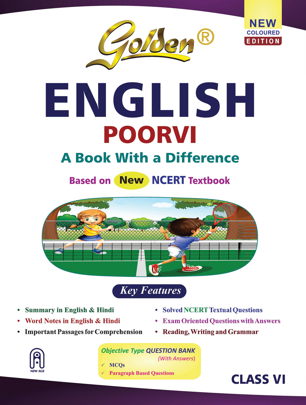 Golden Poorvi (English) - Class 6 - Reference Book