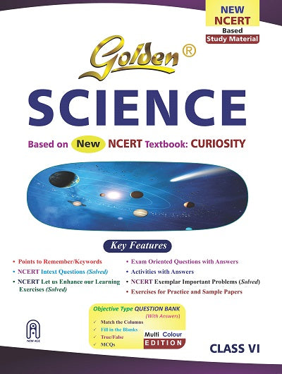 Golden Reference Book Science Based on New NCERT Textbook Curiosity Class-6