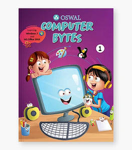 Oswal Computer Bytes: Textbook for CBSE Class 1 - Booksfy