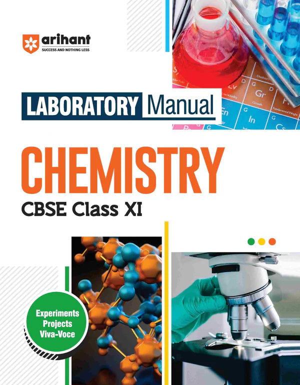 Arihant CBSE Laboratory Manual Chemistry Class 11th