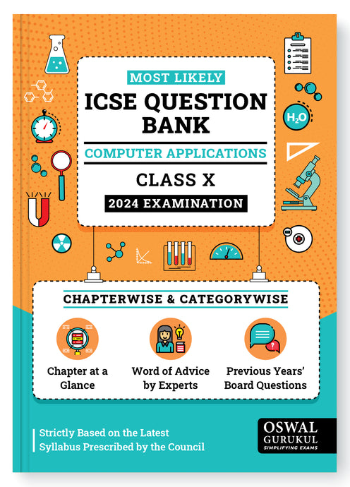 ICSE Question Bank Computer Applications for class 10