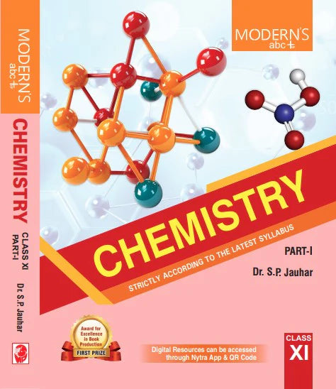 MODERN'S ABC PLUS OF CHEMISTRY CLASS-11 (PART-1 & 2) SP JAUHAR (2024-25)