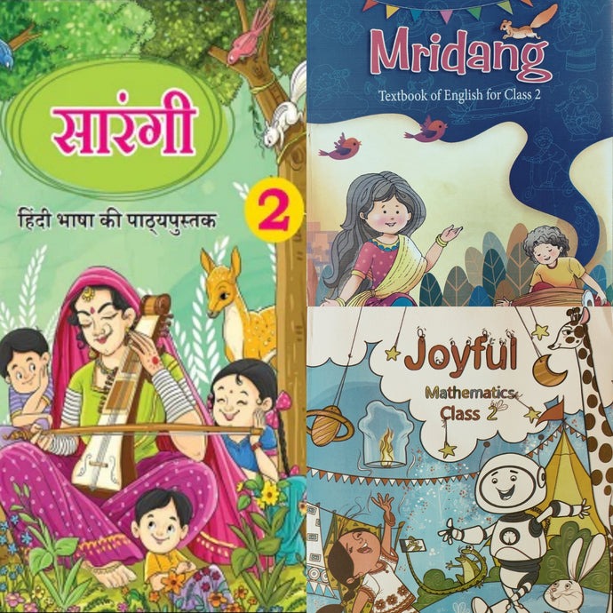 NCERT Complete Books Set for Class -2 (English Medium) - latest edition as per NCERT/CBSE - Booksfy