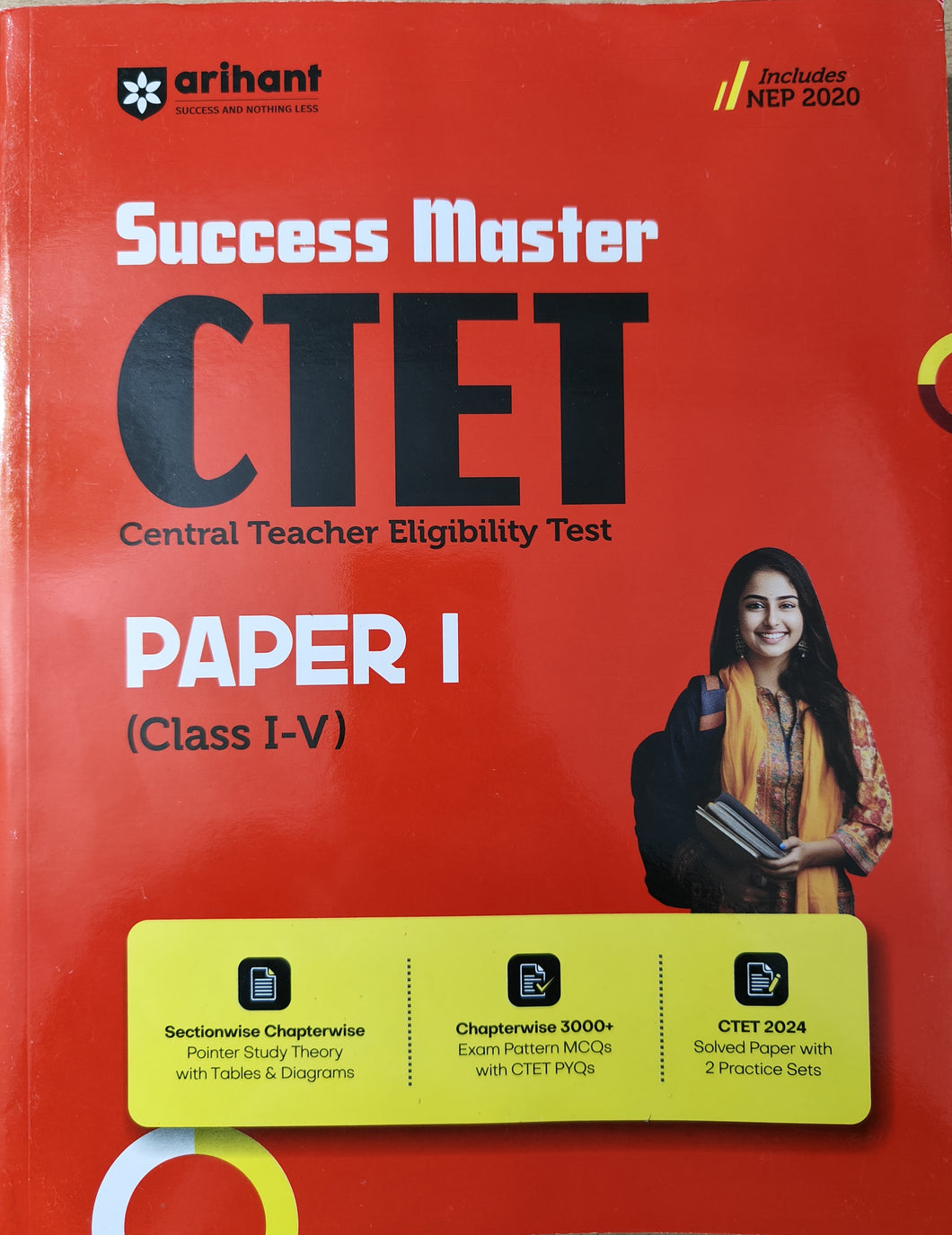 CTET Success Master Paper 1 Class 1 to 5th-(2023-2024)