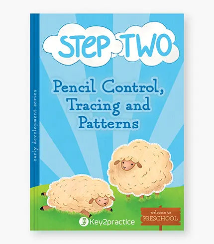 Key2Practice Pre-School Step Two Early Development Series : 48 Worksheets, Pencil Control, Tracing and Patterns