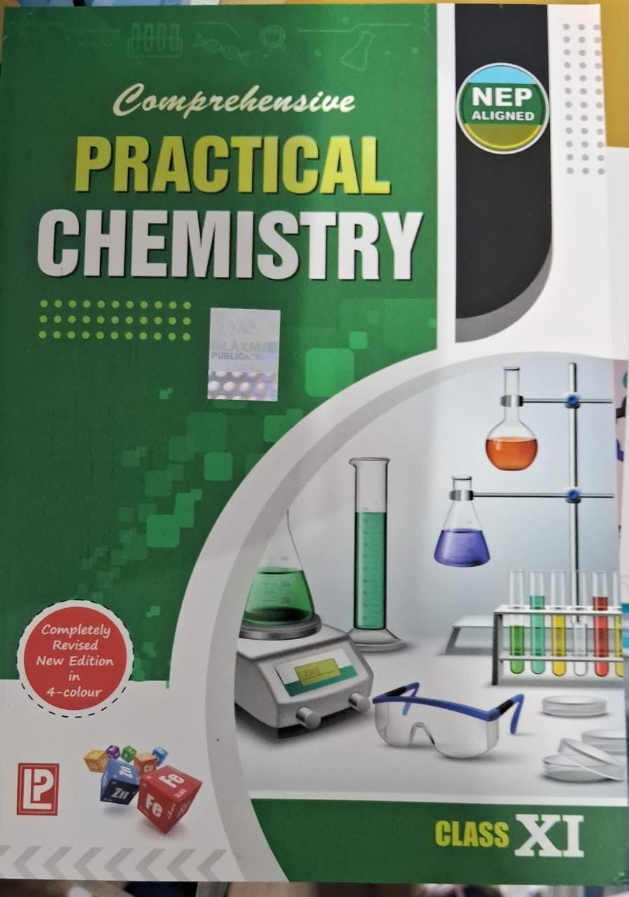 Laxmi Publication Comprehensive Practical Chemistry For Class 11 - CBSE - Examination 2023-2024