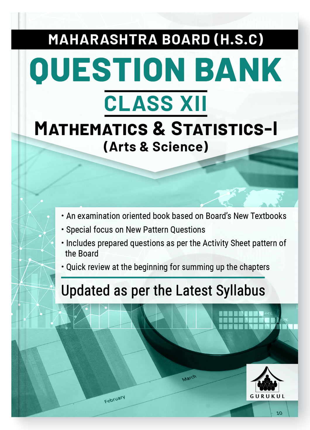 Gurukul H.S.C Mathematics & Statistics - I Question Bank for MH Board Class 12