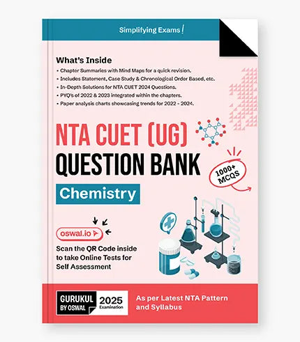 Gurukul by Oswal NTA CUET Chemistry Question Bank For Exam 2025