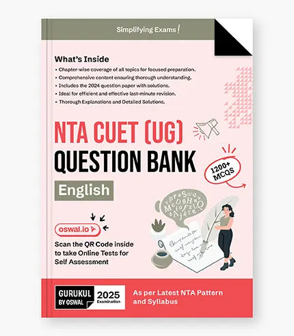 Gurukul by Oswal NTA CUET English Question Bank For Exam 2025