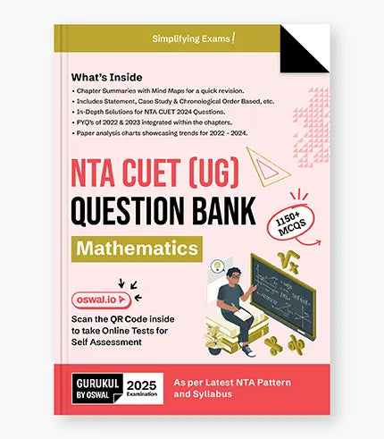 Gurukul by Oswal NTA CUET Mathematics Question Bank For Exam 2025