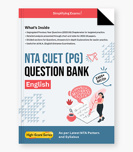 Gurukul by Oswal NTA CUET PG English Question Bank For Exam 2025