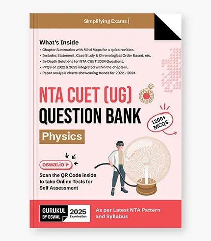 Gurukul by Oswal NTA CUET Physics Question Bank For Exam 2025