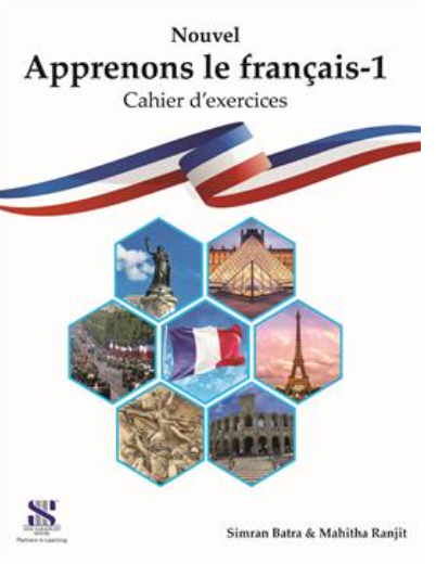 New Saraswati House Nouvel Apprenons Le Francais (Workbook) - 1 (2025)