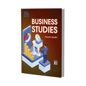 Poonam Gandhi Business Studies Class 11 Book CBSE (2025-26)