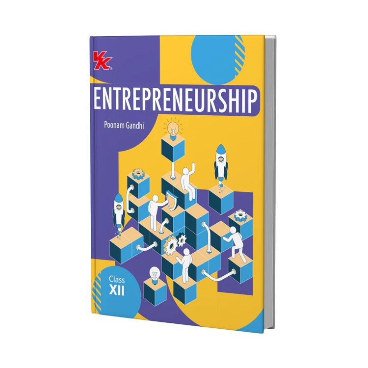 Entrepreneurship Book for Class 12 | CBSE (NCERT Solved) | Examination 2025-26 | by VK Global Publications | Poonam Gandhi