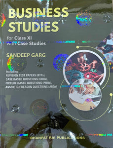 Business Studies with Case Studies for Class 11 - CBSE - by Sandeep Garg Examination 2026-2027 - Booksfy