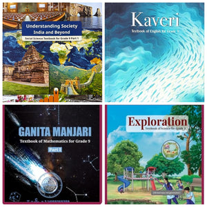 NCERT Class -9 combo set 100% original (English Medium) - 2026 edition as per NCERT/CBSE - Booksfy