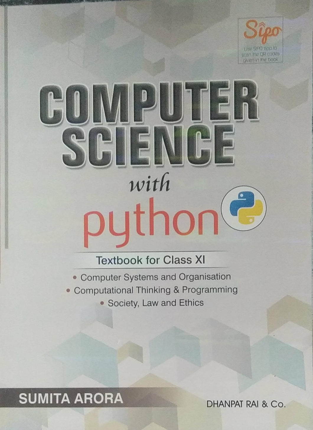 Computer Science With Python Textbook For Class 11 Examination (2025-26)