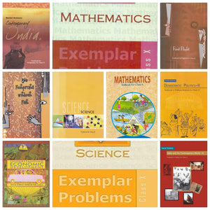 NCERT Complete Books Set + Exemplars for Class -10 (English Medium) - Latest edition as per NCERT/CBSE - Booksfy