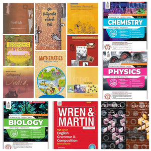 Class 10th NCERT with R.D. Sharma, Lakhmir Singh, Wren & Martin, (13 books) - Latest edition as per NCERT/CBSE(2026-27) - Booksfy