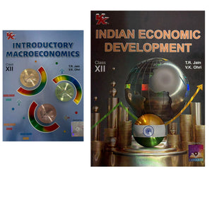 Introductory Macroeconomics and Indian Economic Development Class 12 (Set of 2) | CBSE (NCERT Solved) | Examination 2026-27 | By TR Jain & VK Ohri - Booksfy