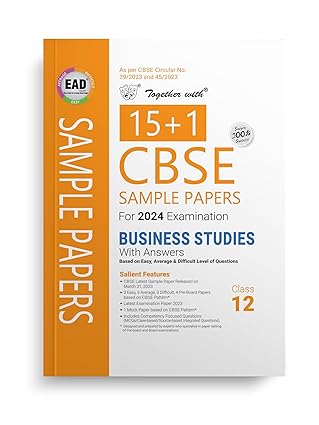Together with CBSE EAD Sample Paper Class 12 Business Studies for Board Exam 2024