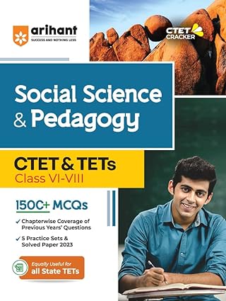 CTET and TETs Social Science and Pedagogy for Class 6 to 8th-2023-2024