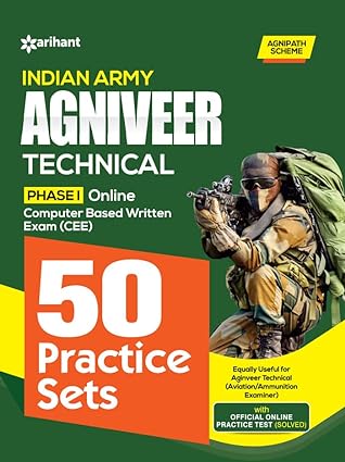 Indian Army Agniveer Technical Phase 1 Exam 50 Practice Sets -(2023-2024)