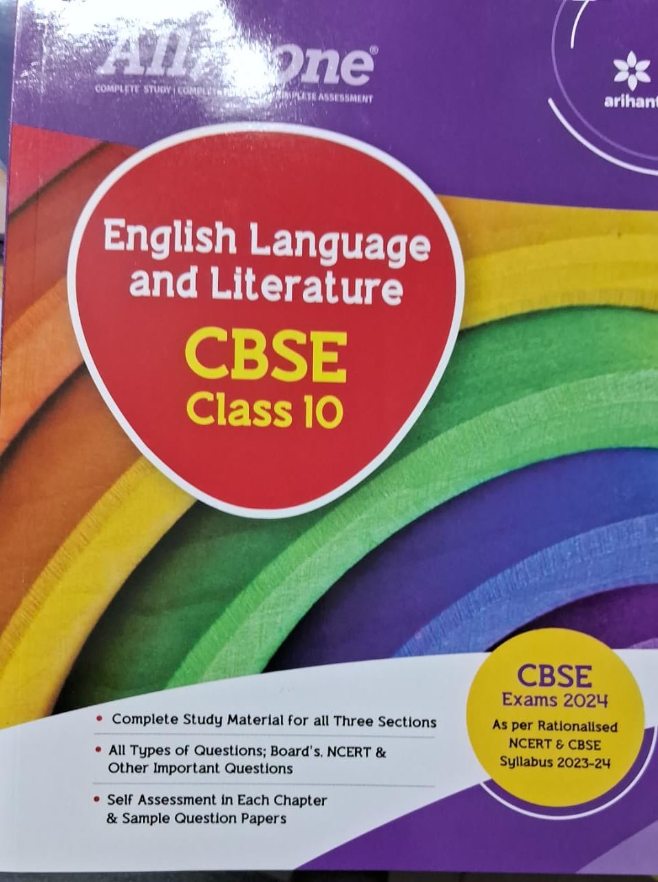 CBSE All In One English Language & Literature Class 10 2023-24 Edition