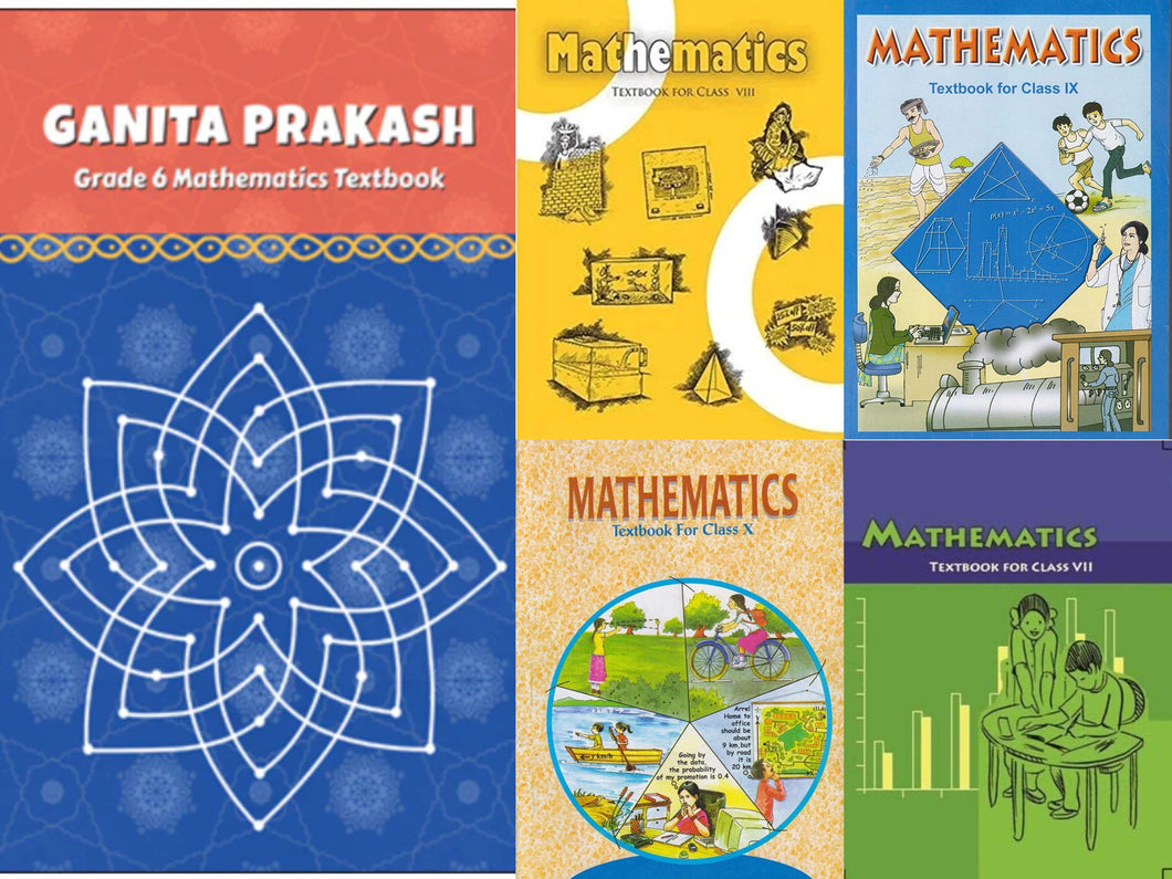 NCERT Mathematics Set For CTET Exam (Class 6 to 10)