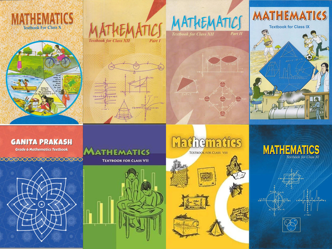 NCERT Mathematics Set For Class 6 to 12