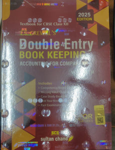T.S. Grewal'S Double Entry Book Keeping (Vol.2) - Accounting For Companies: Textbook for CBSE Class 12 (2025-26 Examination)